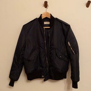 Saint Laurent nylon bomber size 42 (fits size 2-4) great condition